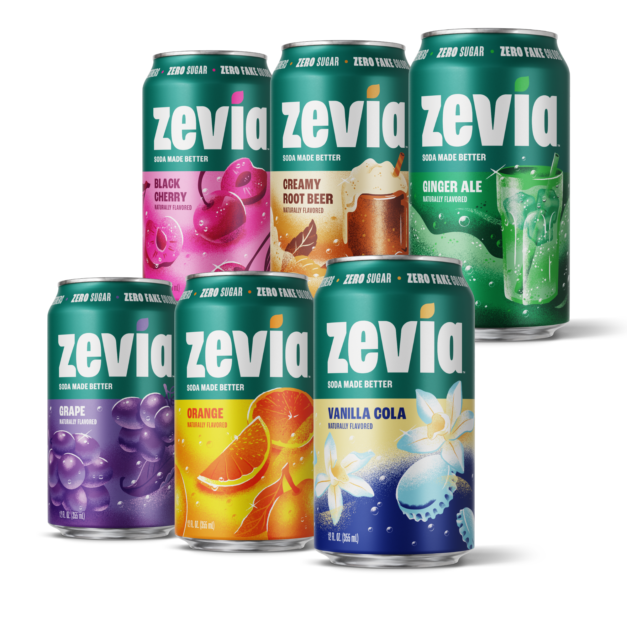 Zevia rainbow variety pack