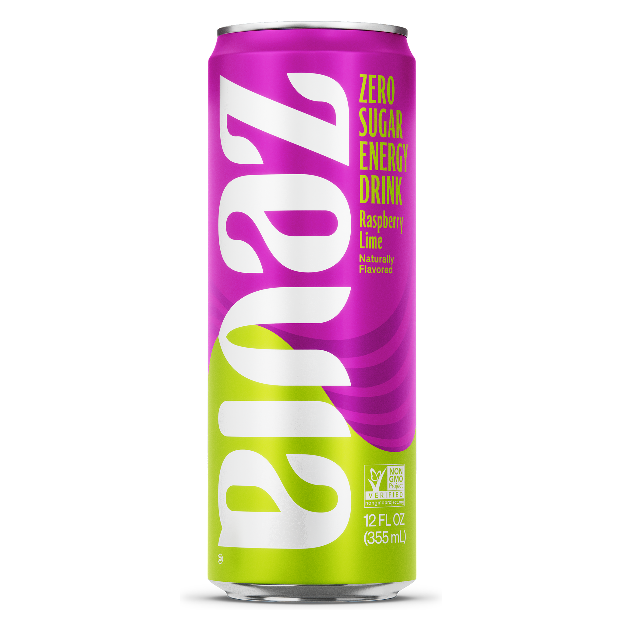 Zevia Raspberry Lime Energy can
